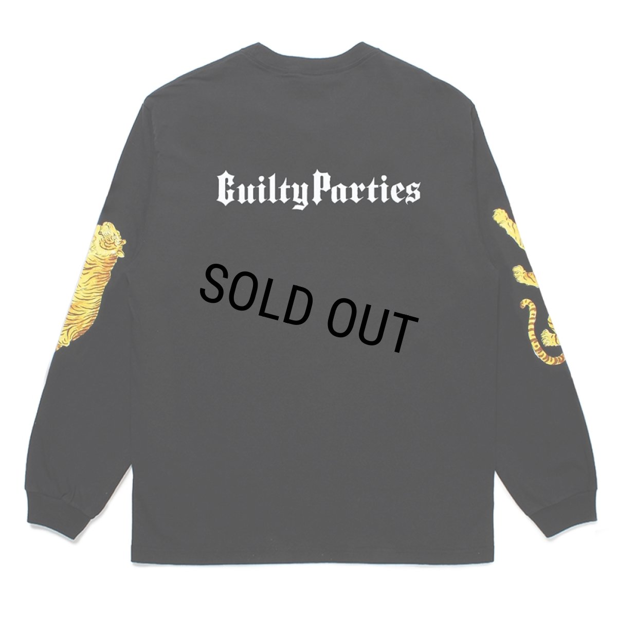 画像1: WACKO MARIA/TIM LEHI / WASHED HEAVY WEIGHT LONG SLEEVE T-SHIRT（BLACK）［プリント長袖T-25春夏］ (1)