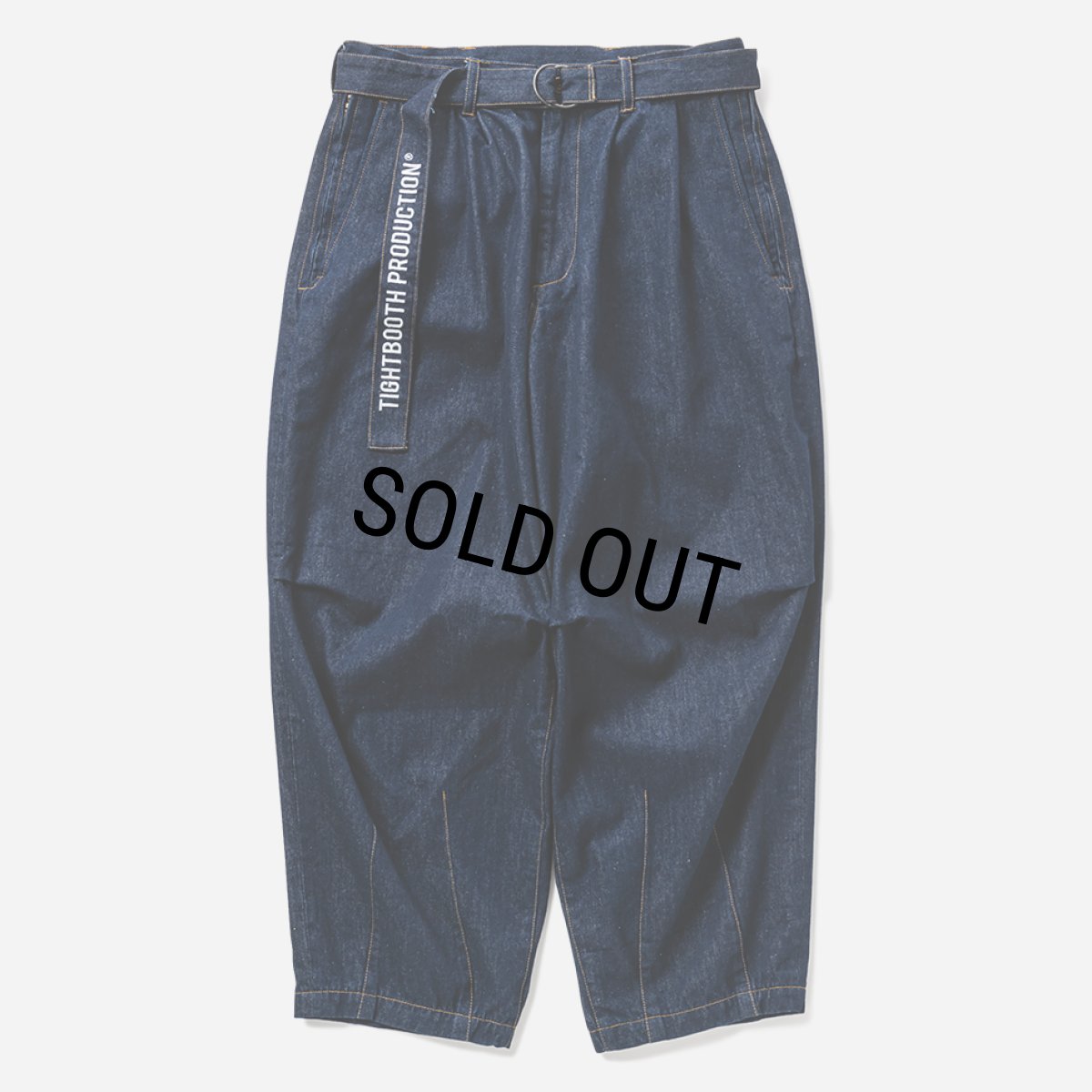 画像1: TIGHTBOOTH/DENIM BALLOON PANTS（Indigo）［デニムバルーンパンツ-25春夏］ (1)