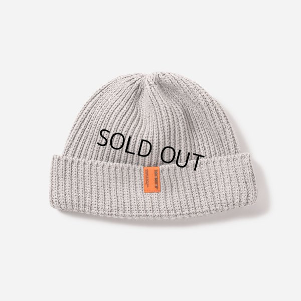 画像1: TIGHTBOOTH/TAG BEANIE（Grey）［タグビーニー-25春夏］