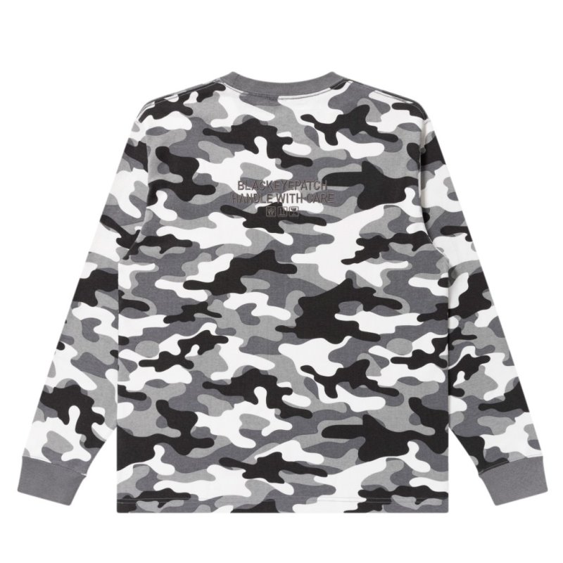 画像2: BlackEyePatch/HWC CAMO L/S TEE(WHITE CAMO)