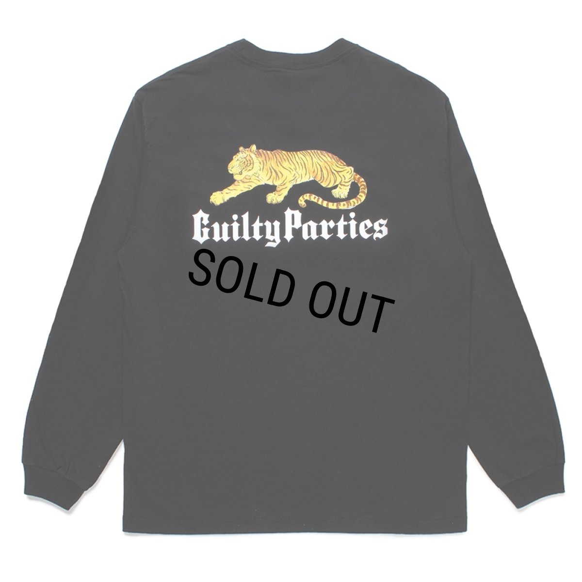 画像1: WACKO MARIA/TIM LEHI / WASHED HEAVY WEIGHT LONG SLEEVE T-SHIRT（BLACK）［プリント長袖T-25春夏］ (1)