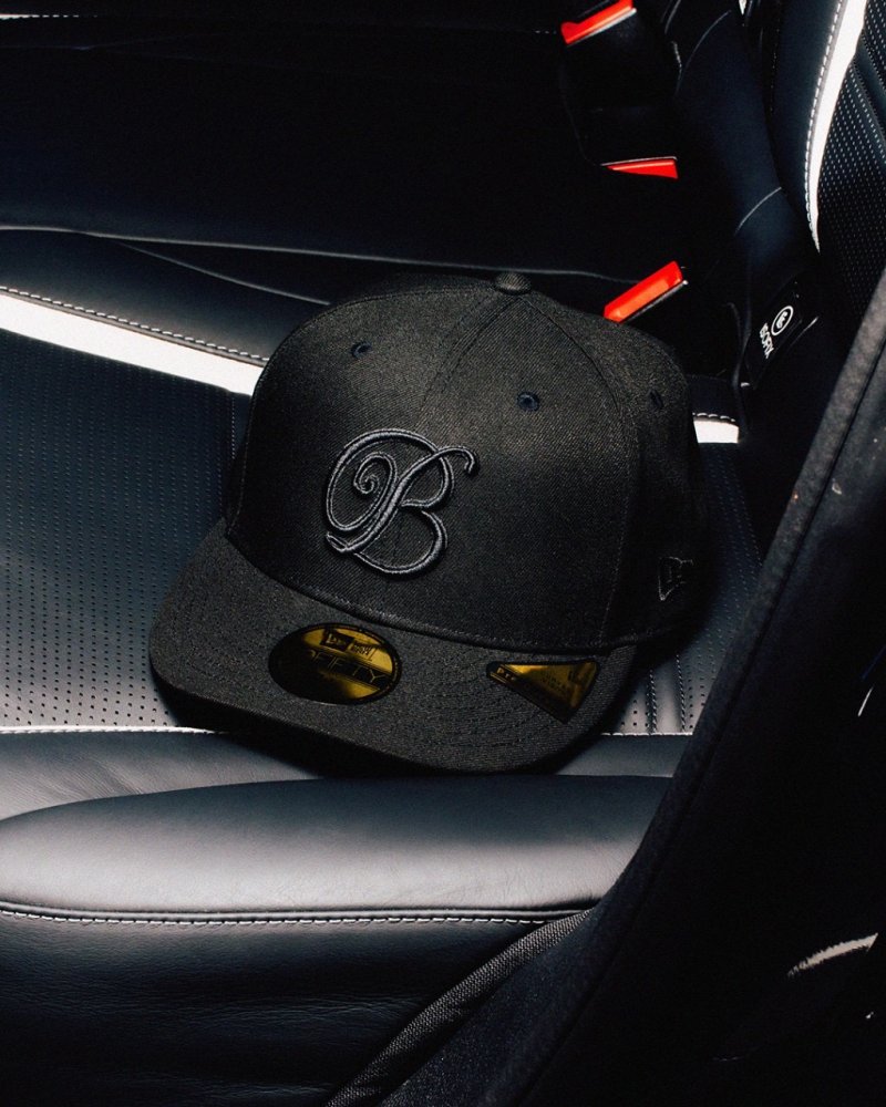 画像3: BlackEyePatch/B EMBLEM PRE CURVED NEW ERA CAP(BLACK)