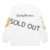 WACKO MARIA/TIM LEHI / WASHED HEAVY WEIGHT LONG SLEEVE T-SHIRT（WHITE）［プリント長袖T-25春夏］
