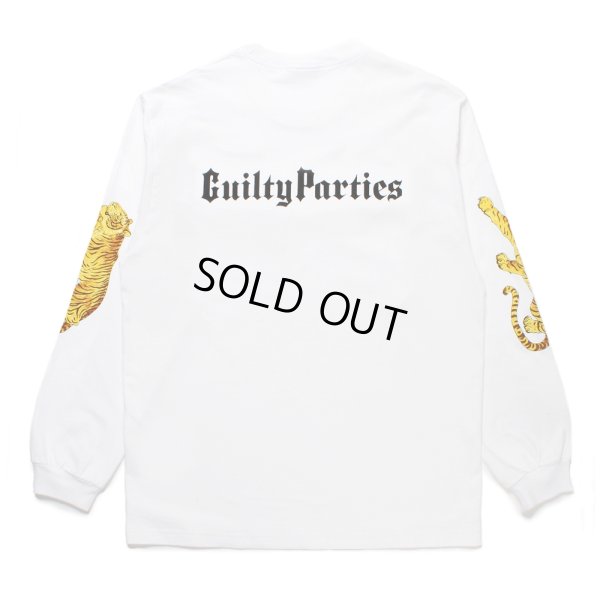 画像1: WACKO MARIA/TIM LEHI / WASHED HEAVY WEIGHT LONG SLEEVE T-SHIRT（WHITE）［プリント長袖T-25春夏］