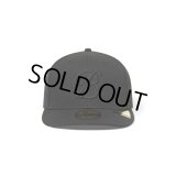 BlackEyePatch/B EMBLEM PRE CURVED NEW ERA CAP（BLACK）