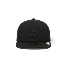 画像1: BlackEyePatch/B EMBLEM PRE CURVED NEW ERA CAP(BLACK) (1)