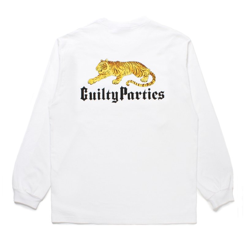 画像2: WACKO MARIA/TIM LEHI / WASHED HEAVY WEIGHT LONG SLEEVE T-SHIRT（WHITE）［プリント長袖T-25春夏］