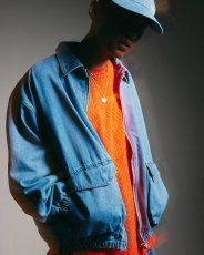 画像11: TIGHTBOOTH/DENIM DRIZZLER JACKET（Light Blue）［デニムドリズラーJKT-25春夏］ (11)