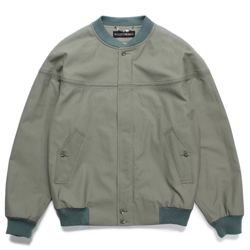画像1: WACKO MARIA/DERBY JACKET（KHAKI）［ダービーJKT-25春夏］