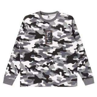 BlackEyePatch/HWC CAMO L/S TEE（WHITE CAMO） - JONAS