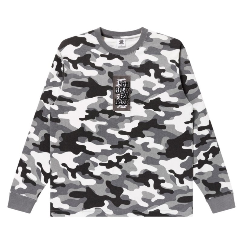 画像1: BlackEyePatch/HWC CAMO L/S TEE(WHITE CAMO)