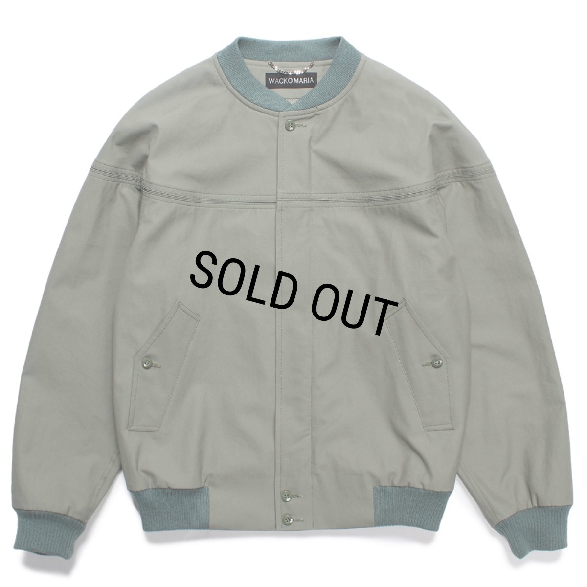 画像1: WACKO MARIA/DERBY JACKET（KHAKI）［ダービーJKT-25春夏］ (1)