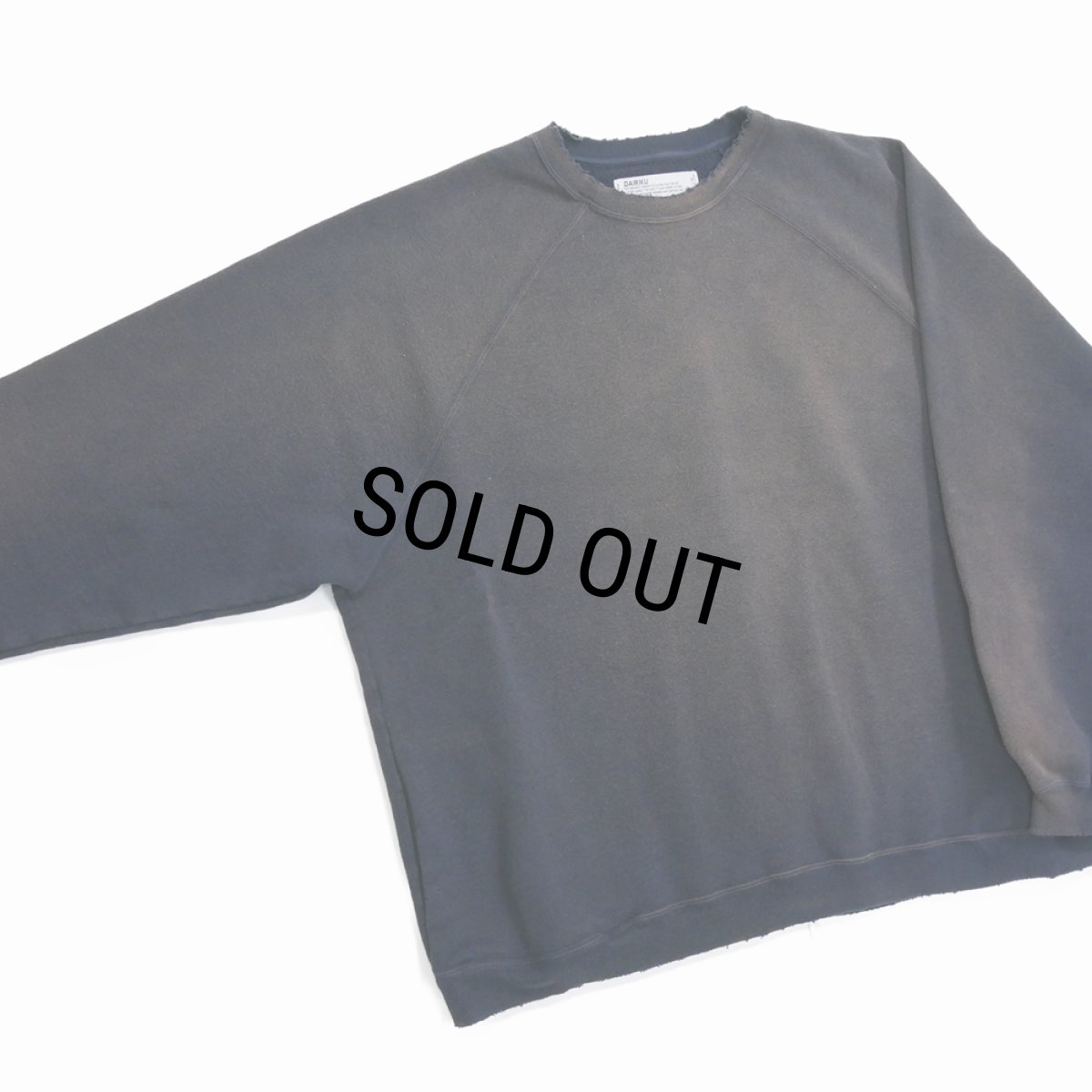 画像3: 【40％OFF】DAIRIKU/"Water-Proof" Vintage Sweater（Vintage Navy）［クルーネックスウェット-25春夏］ (3)