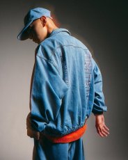 画像12: TIGHTBOOTH/DENIM DRIZZLER JACKET（Light Blue）［デニムドリズラーJKT-25春夏］ (12)