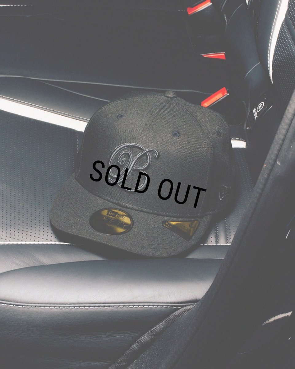 画像3: BlackEyePatch/B EMBLEM PRE CURVED NEW ERA CAP(BLACK) (3)