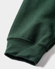 画像4: 【30％OFF】TIGHTBOOTH/COLLEGE CREW SWEAT SHIRT（Forest）［クルーネックスウェット-25春夏］ (4)