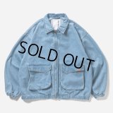TIGHTBOOTH/DENIM DRIZZLER JACKET（Light Blue）［デニムドリズラーJKT-25春夏］