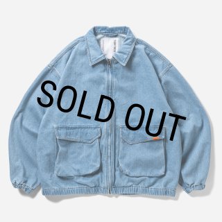 TIGHTBOOTH/DENIM DRIZZLER JACKET（Light Blue）［デニムドリズラー