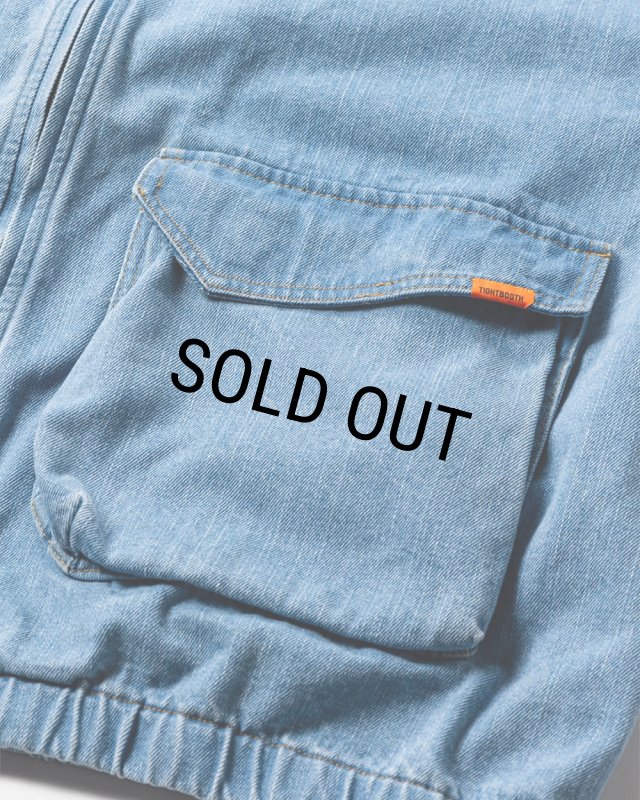TIGHTBOOTH/DENIM DRIZZLER JACKET（Light Blue）［デニムドリズラー