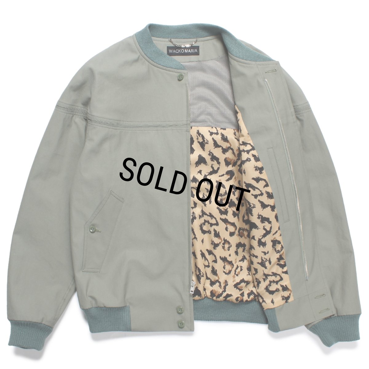 画像2: WACKO MARIA/DERBY JACKET（KHAKI）［ダービーJKT-25春夏］ (2)