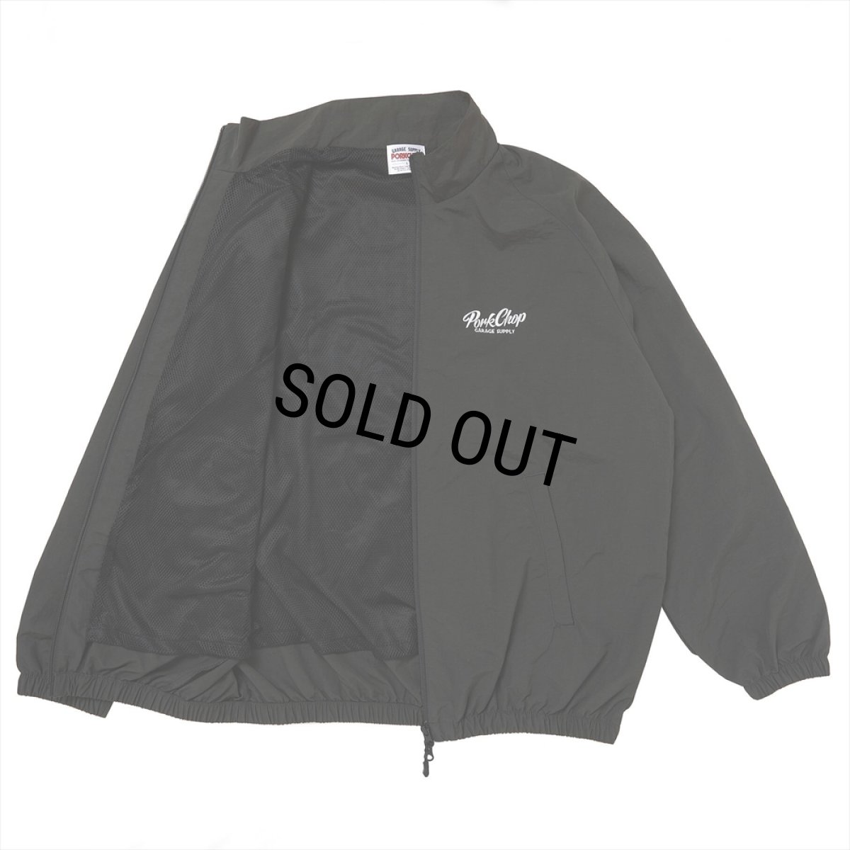 画像3: PORKCHOP/OVAL LOGO NYLON JACKET（DARK OLIVE）［ナイロンJKT-25春夏］ (3)