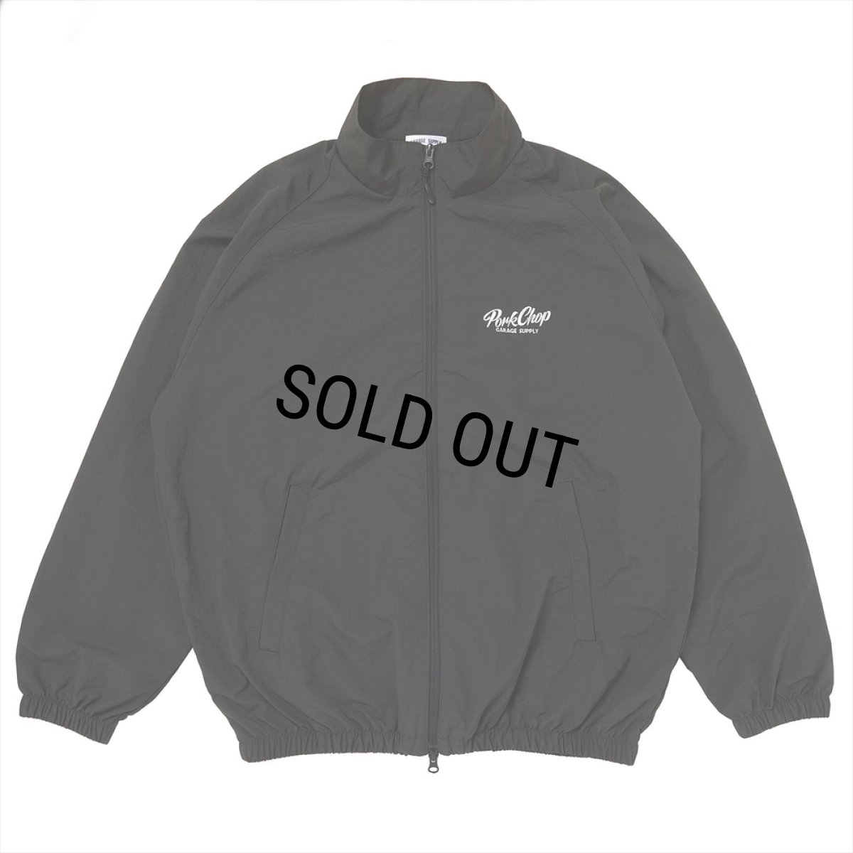 画像2: PORKCHOP/OVAL LOGO NYLON JACKET（DARK OLIVE）［ナイロンJKT-25春夏］ (2)