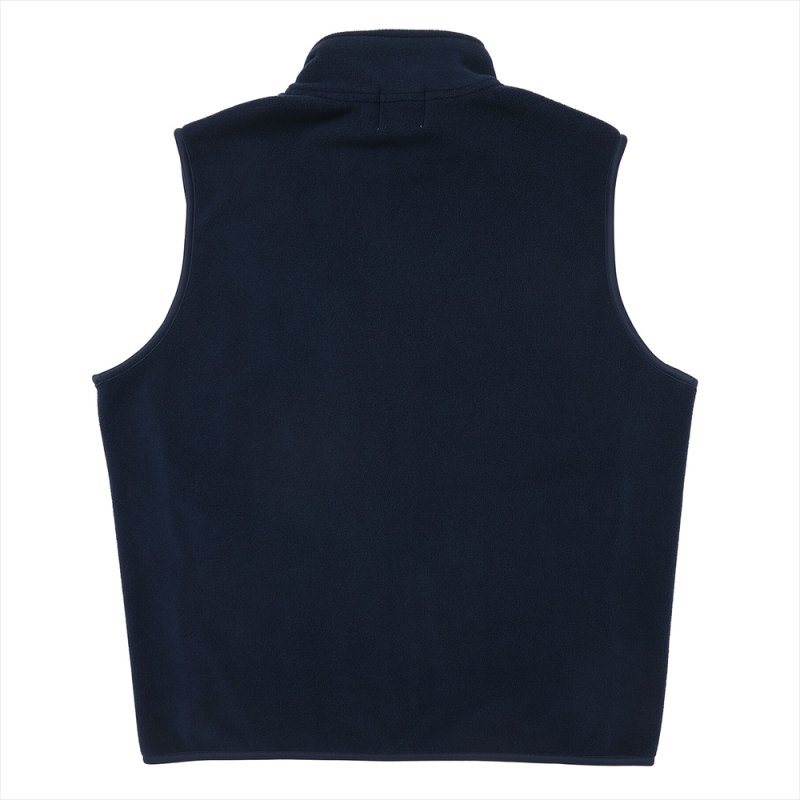 画像2: PORKCHOP/FLEECE VEST（NAVY）［フリースベスト-25春夏］