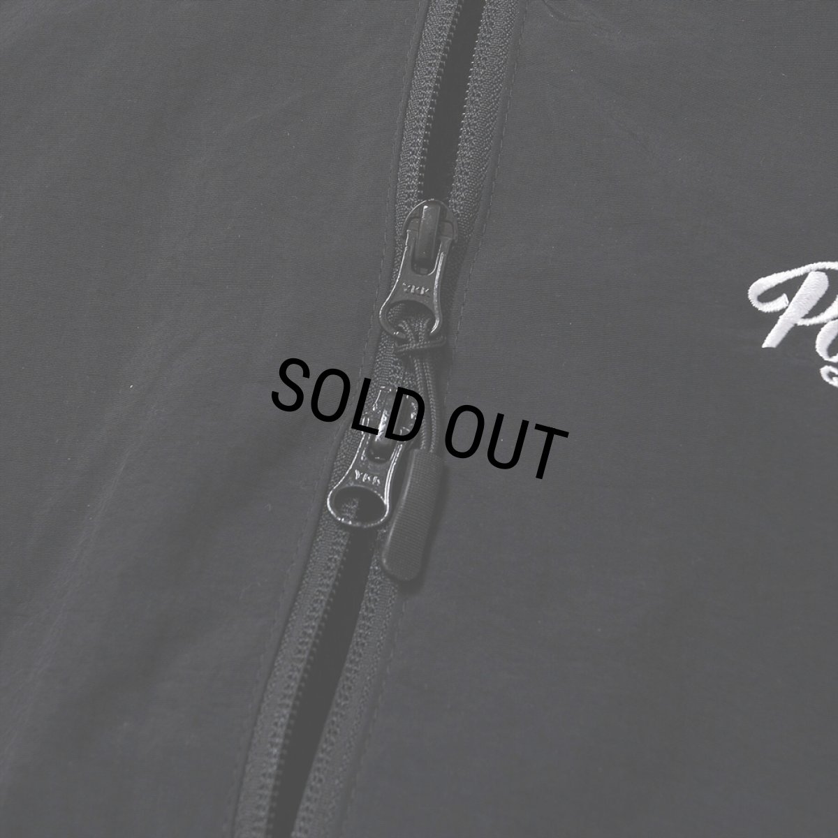 画像5: PORKCHOP/OVAL LOGO NYLON JACKET（BLACK）［ナイロンJKT-25春夏］ (5)