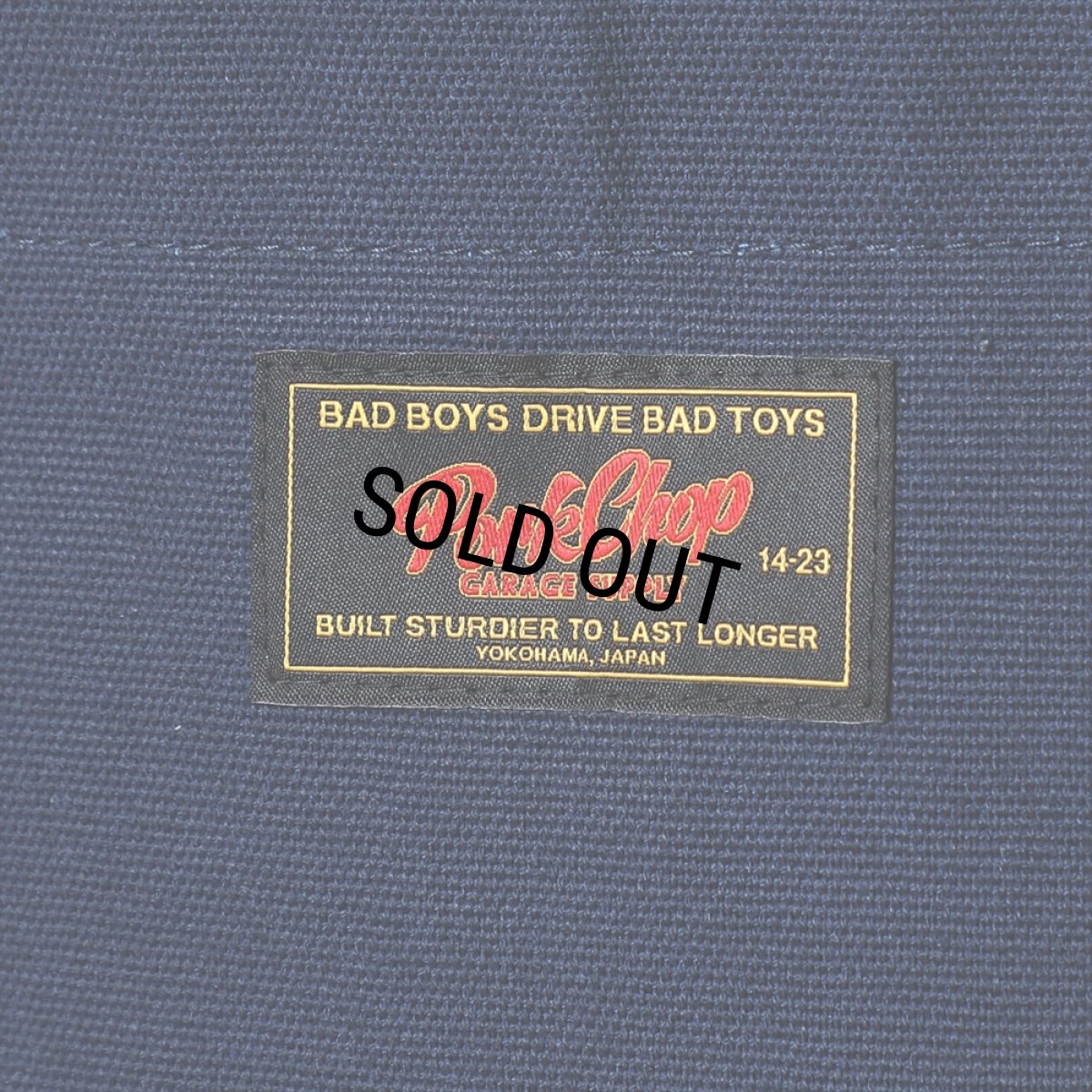 画像5: PORKCHOP/THINGS GO BETTER TOTE BAG（NAVY）［トートバッグ-25春夏］ (5)