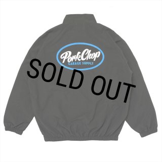 PORKCHOP/OVAL LOGO NYLON JACKET（DARK OLIVE）［ナイロンJKT-25春夏