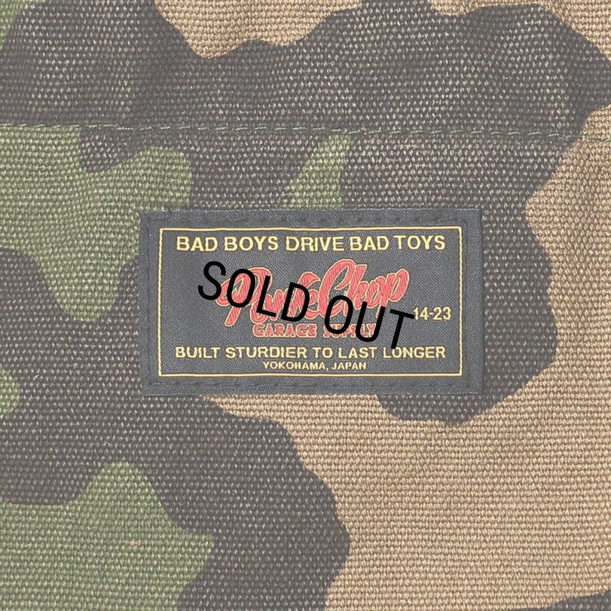 画像5: PORKCHOP/THINGS GO BETTER TOTE BAG（CAMO）［トートバッグ-25春夏］ (5)