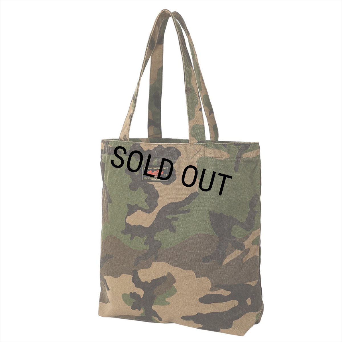 画像2: PORKCHOP/THINGS GO BETTER TOTE BAG（CAMO）［トートバッグ-25春夏］ (2)