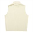 画像2: PORKCHOP/FLEECE VEST（NATURAL）［フリースベスト-25春夏］ (2)