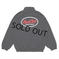 PORKCHOP/OVAL LOGO NYLON JACKET（BLACK）［ナイロンJKT-25春夏］