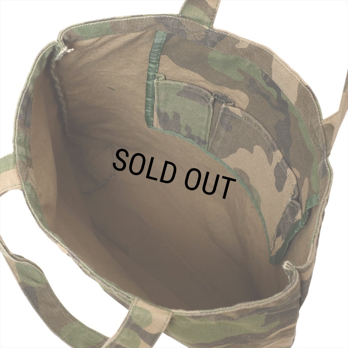 画像3: PORKCHOP/THINGS GO BETTER TOTE BAG（CAMO）［トートバッグ-25春夏］ (3)