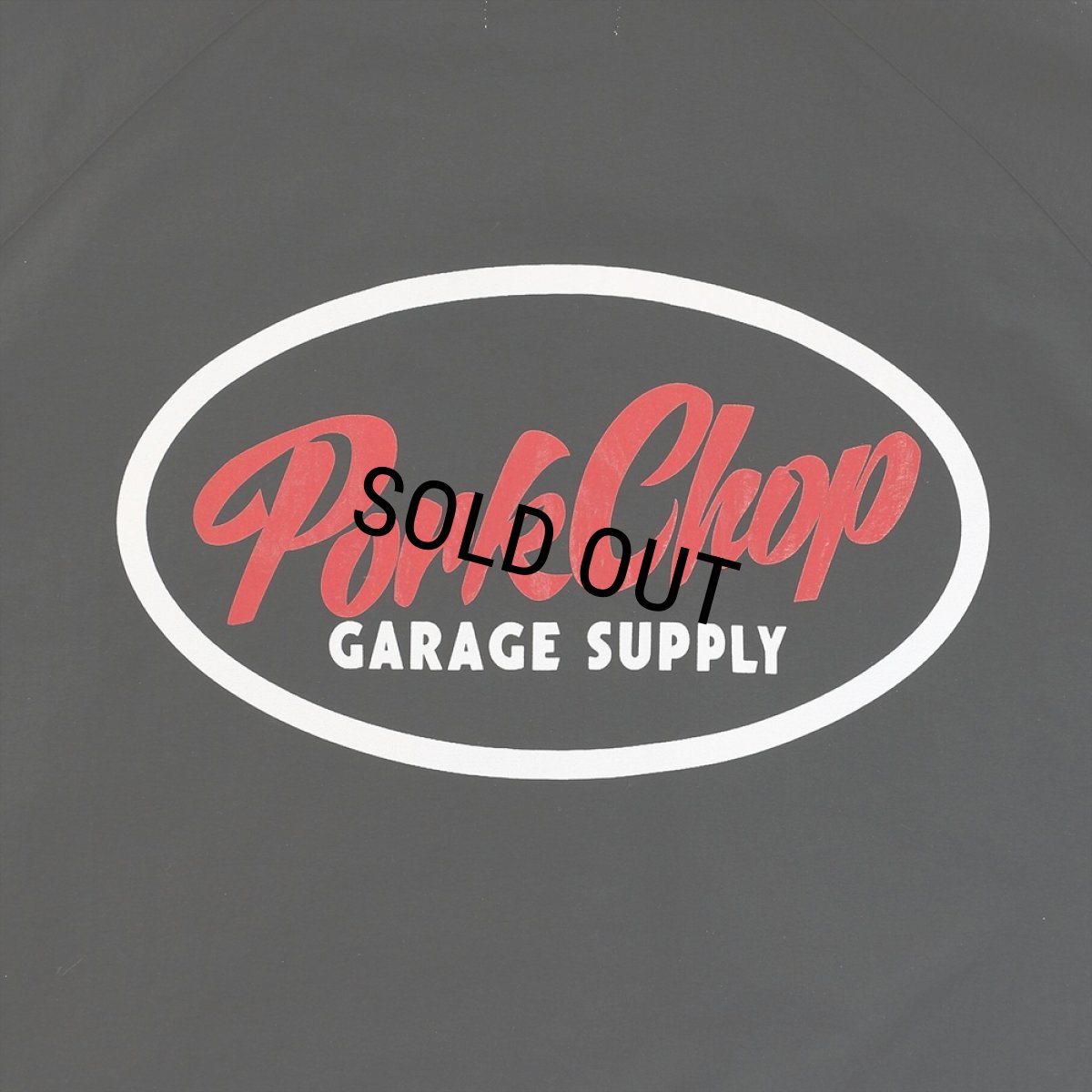 画像7: PORKCHOP/OVAL LOGO NYLON JACKET（BLACK）［ナイロンJKT-25春夏］ (7)