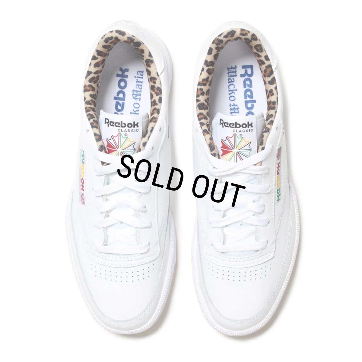 画像5: WACKO MARIA/REEBOK / WACKO MARIA CLUB C 85（WHITE）［クラブ C 85-25春夏］ (5)