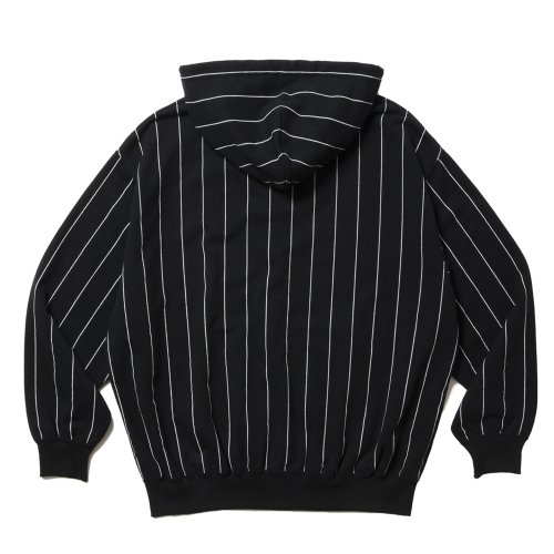 他の写真2: COOTIE PRODUCTIONS/Allover Print Open End Yarn Sweat Zip Hoodie（Black）［ストライプスウェットジップフーディー-25春夏］