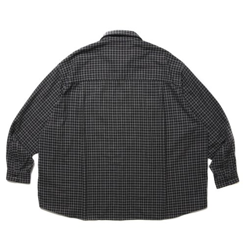 他の写真2: COOTIE PRODUCTIONS/Amundsen Check Oversized L/S Shirts（Black）［チェックオーバーサイズシャツ-25春夏］
