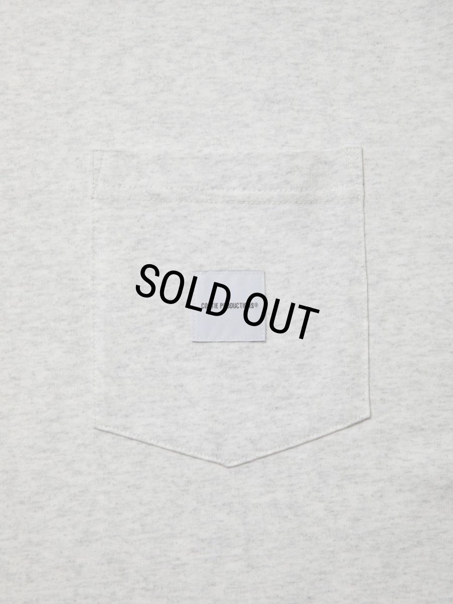 画像2: COOTIE PRODUCTIONS/Open End Yarn Error Fit L/S Tee（Oatmeal）［エラーフィット長袖ポケT-25春夏］ (2)