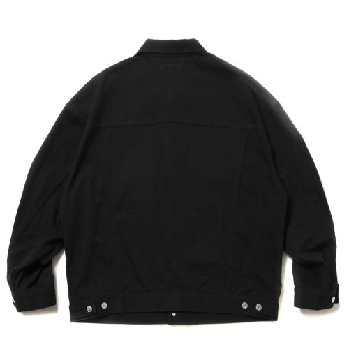 他の写真2: COOTIE PRODUCTIONS/Needle Punch Twill 3rd Type Jacket（Black）［ニードルパンチツイルサードタイプJKT-25春夏］