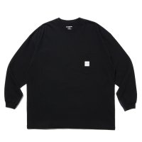COOTIE PRODUCTIONS/Open End Yarn Error Fit L/S Tee（Black）［エラーフィット長袖ポケT-25春夏］