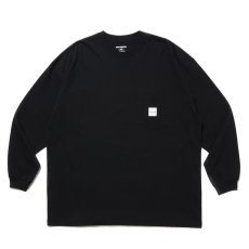 画像1: COOTIE PRODUCTIONS/Open End Yarn Error Fit L/S Tee（Black）［エラーフィット長袖ポケT-25春夏］ (1)