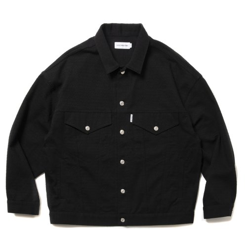 他の写真1: COOTIE PRODUCTIONS/Needle Punch Twill 3rd Type Jacket（Black）［ニードルパンチツイルサードタイプJKT-25春夏］