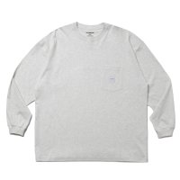 COOTIE PRODUCTIONS/Open End Yarn Error Fit L/S Tee（Oatmeal）［エラーフィット長袖ポケT-25春夏］