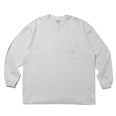 画像1: COOTIE PRODUCTIONS/Open End Yarn Error Fit L/S Tee（Oatmeal）［エラーフィット長袖ポケT-25春夏］ (1)