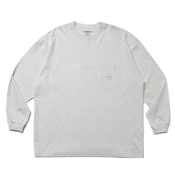 画像1: COOTIE PRODUCTIONS/Open End Yarn Error Fit L/S Tee（Oatmeal）［エラーフィット長袖ポケT-25春夏］