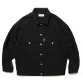 COOTIE PRODUCTIONS/Needle Punch Twill 3rd Type Jacket（Black）［ニードルパンチツイルサードタイプJKT-25春夏］