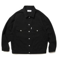 COOTIE PRODUCTIONS/Needle Punch Twill 3rd Type Jacket（Black）［ニードルパンチツイルサードタイプJKT-25春夏］