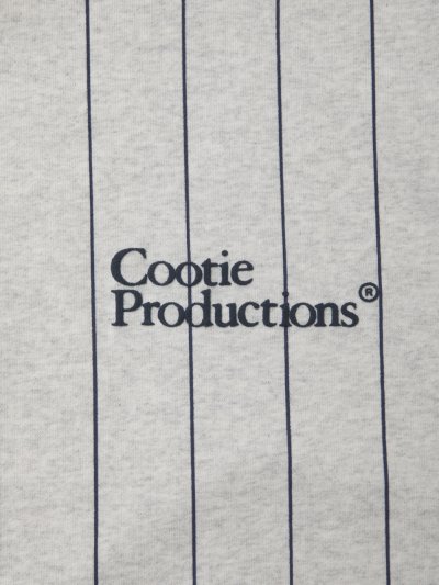 画像2: COOTIE PRODUCTIONS/Allover Print Open End Yarn Sweat Crew（Oatmeal）［ストライプスウェットクルー-25春夏］